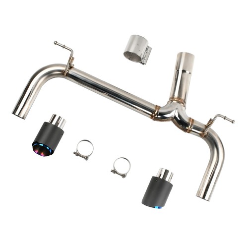 Axle back muffler - muffler, pipe