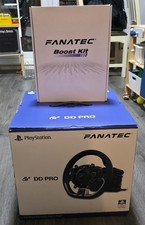 Fanatec GT DD Pro GT Steering Wheel & Pedals, boxed with boost kit 180.