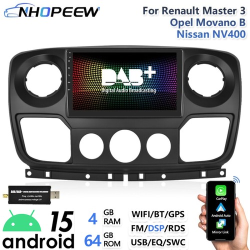 Dab android15 car radio - android15,