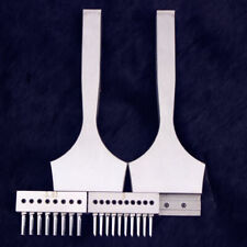 Leather Craft Interchangeable Olive/Hexagon pricking iron Stitching Punch chisel