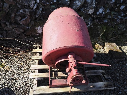 Pto mounted cement mixer - mounted,