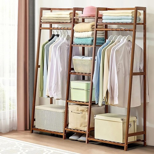 Floor standing clothes rail - standing,