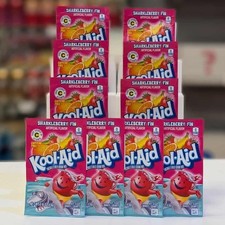 Kool Aid Sharkleberry Fin 4g X 10 Sachets USA Import