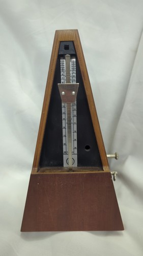 Vintage mechanical metronome - vintage,