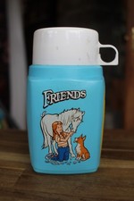 Vintage Thermos Roughneck Flask Friends 0.26L Cup Lunch 80s 90s *