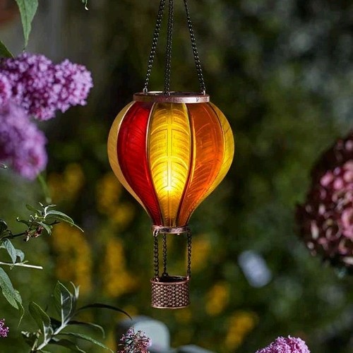 Solar hot air balloon garden - solar,