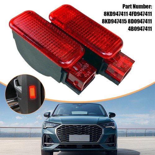 2pcs door panel - warning, light