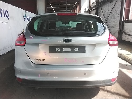 Rear bumper silver ford - bumper,