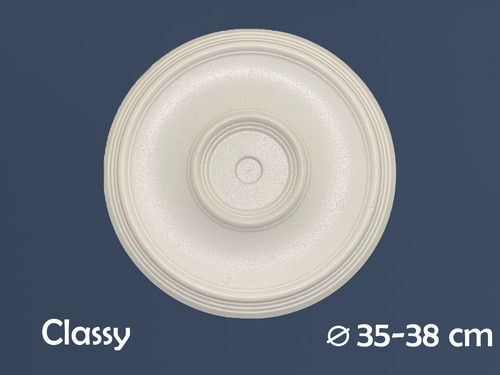 Ceiling rose polystyrene - rose,