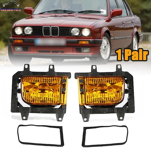 Pair fog lamp yellow for - lamp, bmw