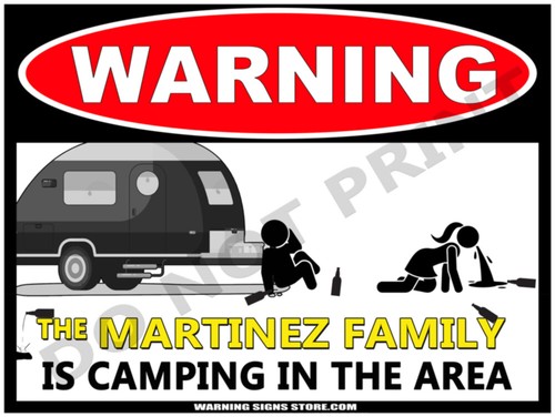 Personalized camping sign the - camping,