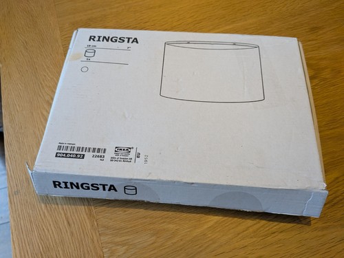 Brand new ikea ringsta lamp - new,