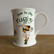 Dunoon Mug 'How to Play Rugby'