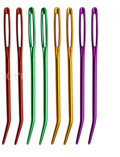 8pc large eye - large, bent