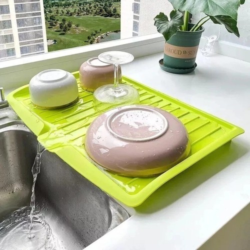 Plastic worktop dish drainer - plastic,