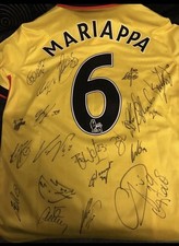 Watford Signed Hand signed