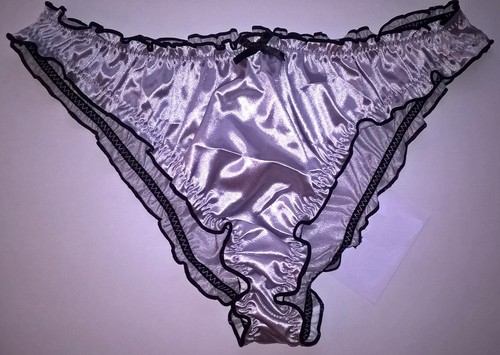 Sexy silver shiny - sexy, satin