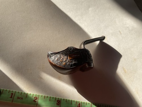 Antique wooden dutch clog - antique, mini