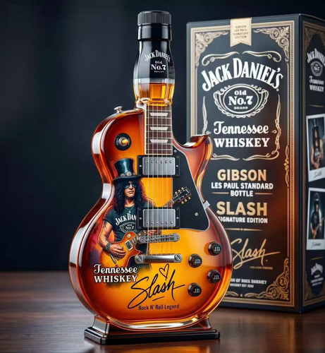 Guitar shaped bottle tennessee - bottle,