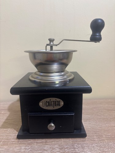 Vintage manual coffee grinder - vintage,