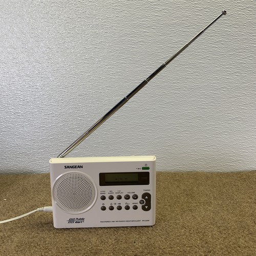 Sangean weather radio - fm,