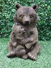 Bear With Baby 25cm X 17cm X 18cm latex mould, moulds, mold, molds