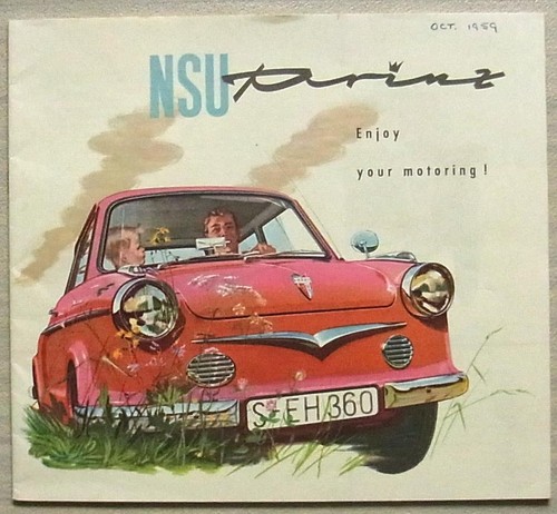 Nsu prinz car - nsu, brochure
