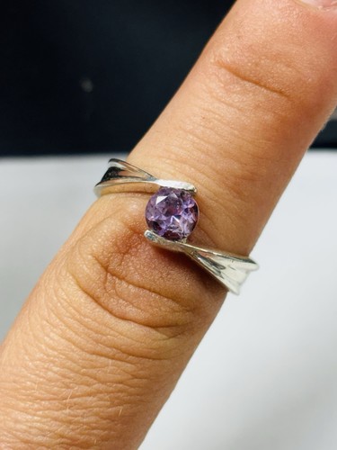 Vintage silver and - , amethyst