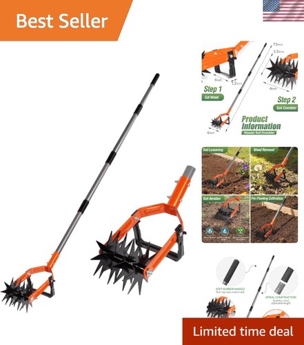 Star shaped tines cultivator - star-shaped, &