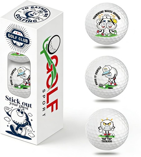 Funny golf balls pack with - funny,