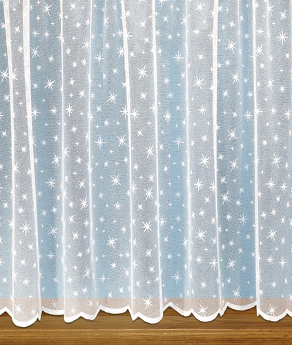 Stars net curtain - stars,
