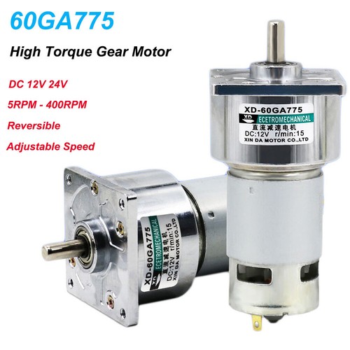 Reduction geared motor 12v - reduction, dc