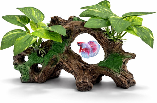 Aquarium decorations cave - decorations, silk
