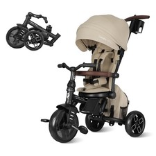 Toddler Bike Stroller for Baby 10 Months to 6 Years Old, 8-in-1 Foldable Stro...