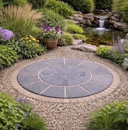 Char grey compass - char,