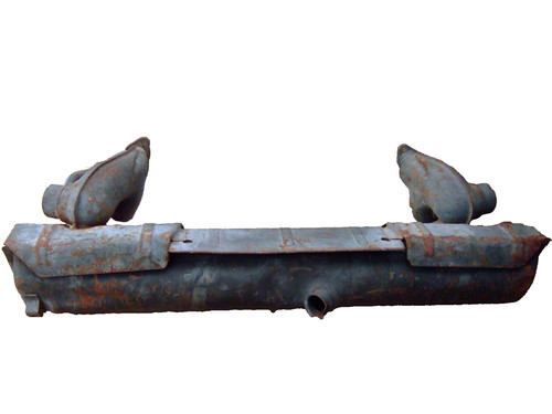 Air cooled exhaust silencer - air-cooled,