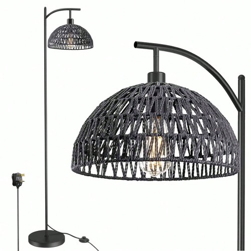 Vintage floor lamp - floor, black