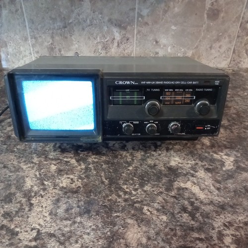 Portable tv radio - portable,