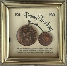 Vintage 1945 Penny & Farthing