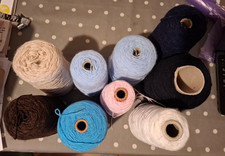 Yarn Cones various colours and