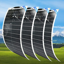 100W Flexible Solar Panel 12V Bendable Mono for RV Boat Marine Rooftop Caravan