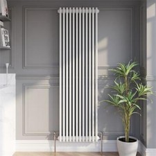 Traditional Vertical Colosseum Triple Bar Column Radiator White - 1800 x 560mm