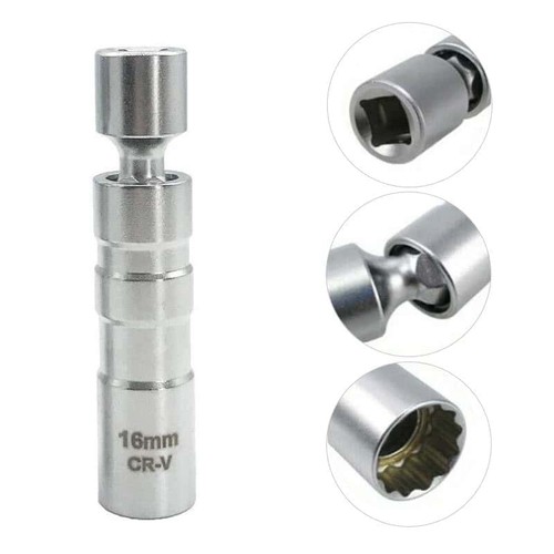 Spark plug socket 12 - 16, mm