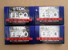 TDK FE90 C90 Blank Audio