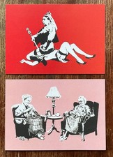BANKSY  -  Queen & Cuntry &