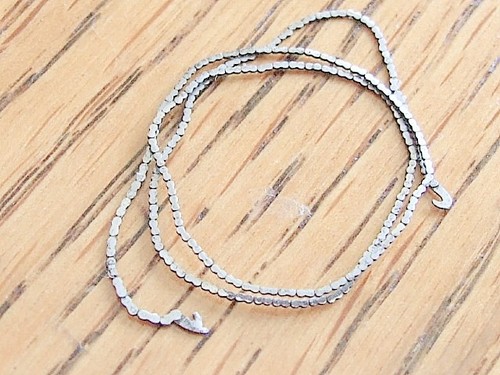 Fusee pocket watch chain with
