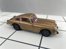 Vintage Original Corgi 261 James Bond Aston Martin DB5 Gold Model Car 