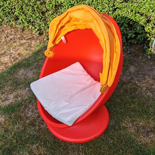 Ikea egg chair lömsk - ikea, red