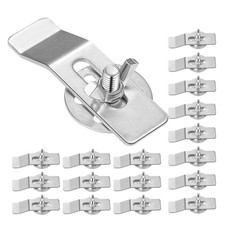  20 Pcs Undermount Sink Brackets Stainless Steel Undermount Sink Brackets