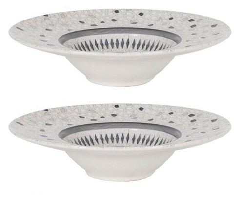 Risotto pasta plates bowls